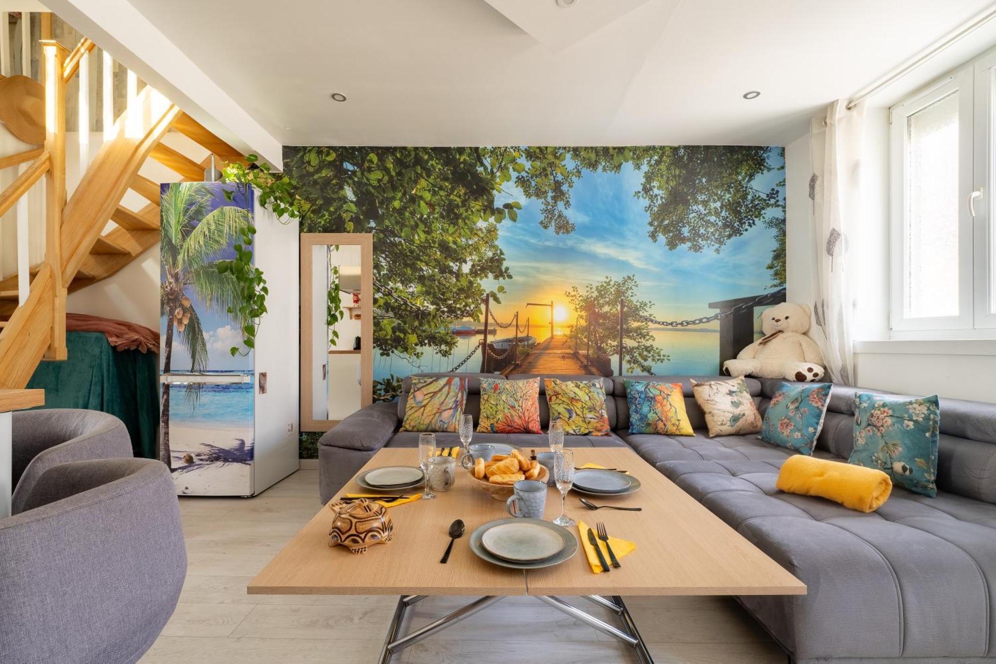 Casa Inca Calais - Duplex Soleil Latino - Parking Free, Station 아파트 외부 사진