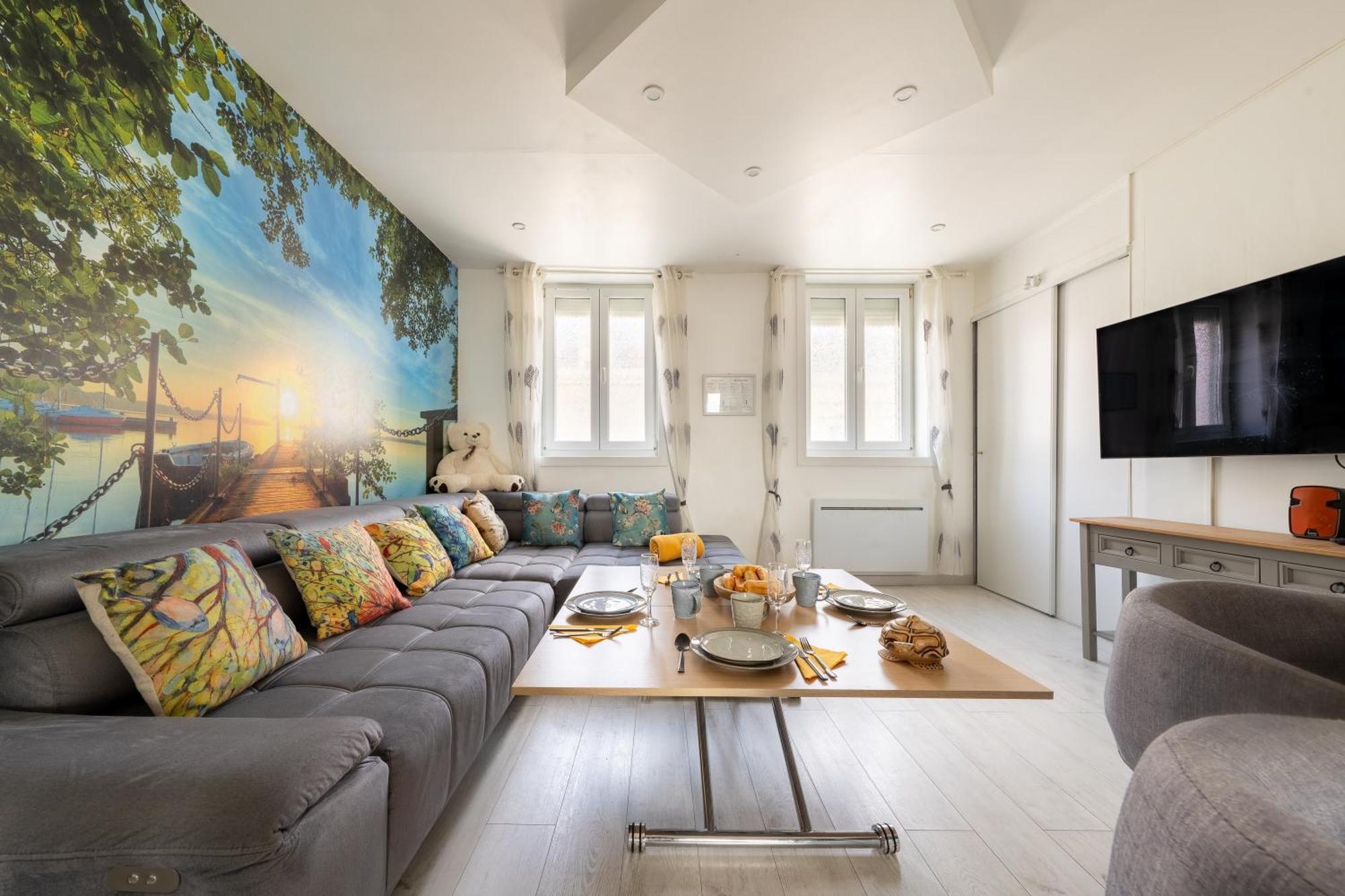 Casa Inca Calais - Duplex Soleil Latino - Parking Free, Station 아파트 외부 사진