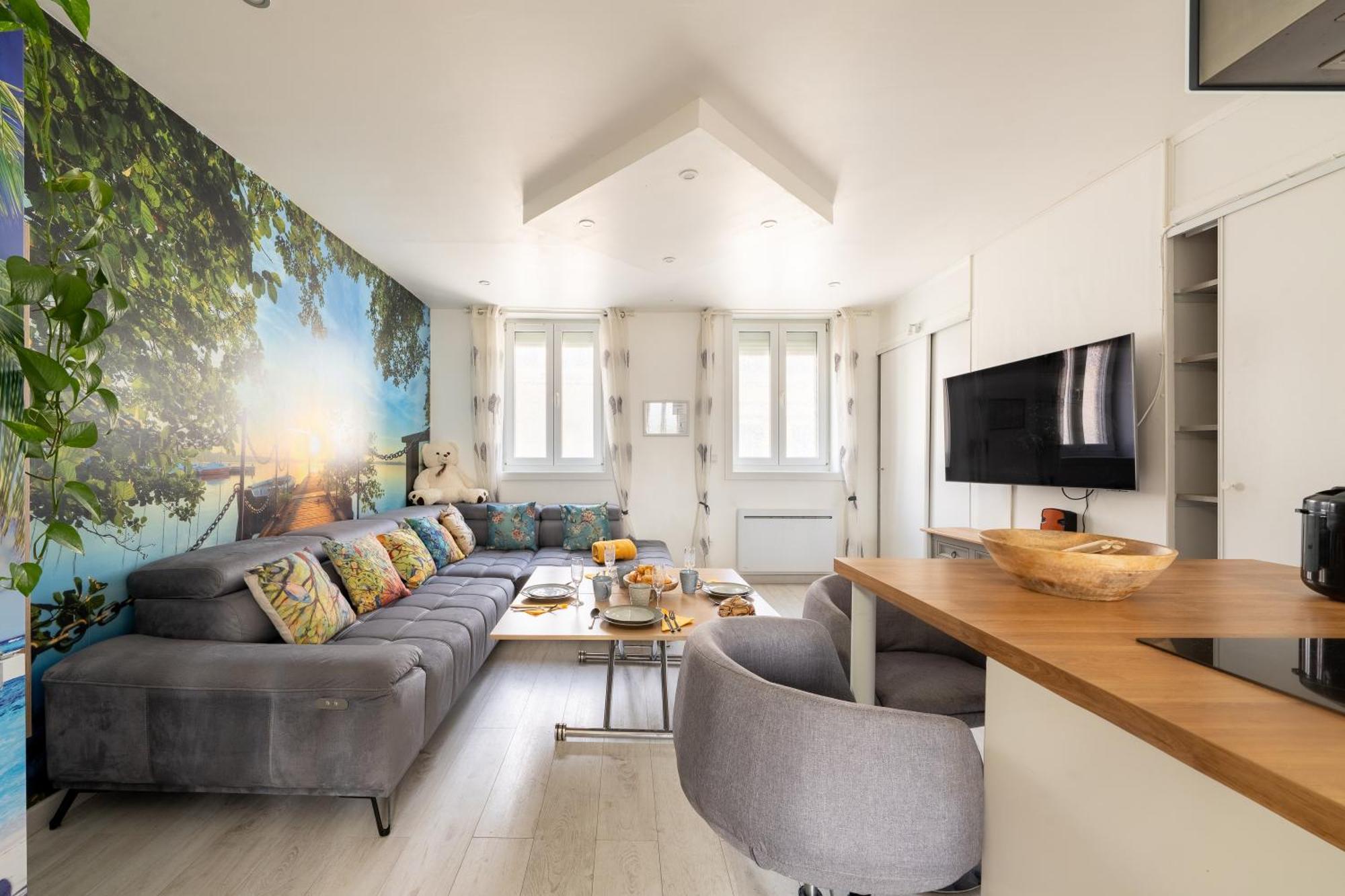 Casa Inca Calais - Duplex Soleil Latino - Parking Free, Station 아파트 외부 사진