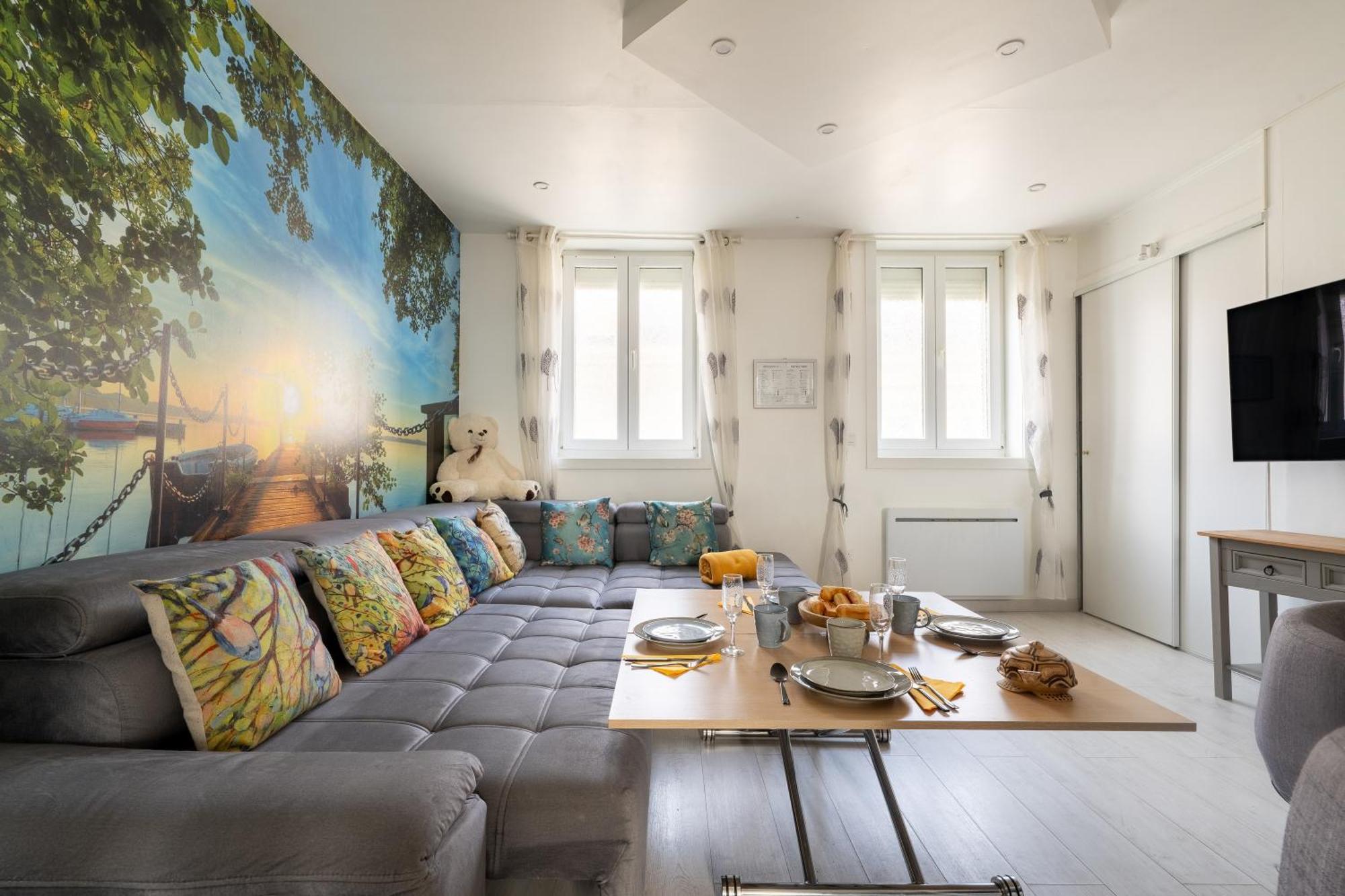 Casa Inca Calais - Duplex Soleil Latino - Parking Free, Station 아파트 외부 사진